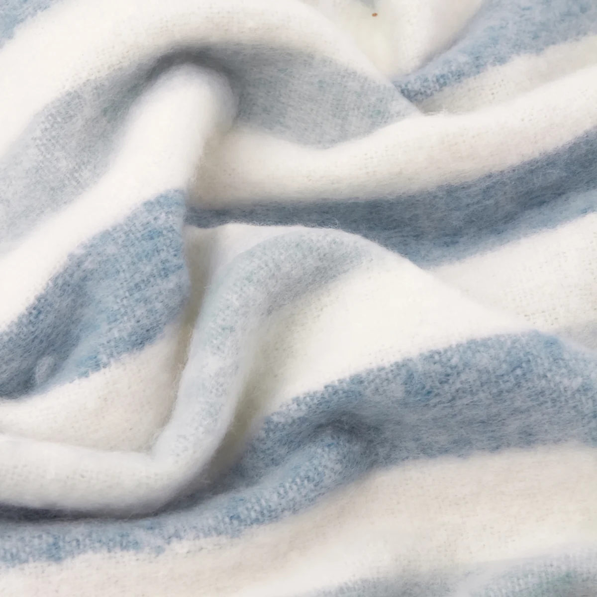 Beechwood 100% Cotton Woven Stripe Throw - Camellia – image 4