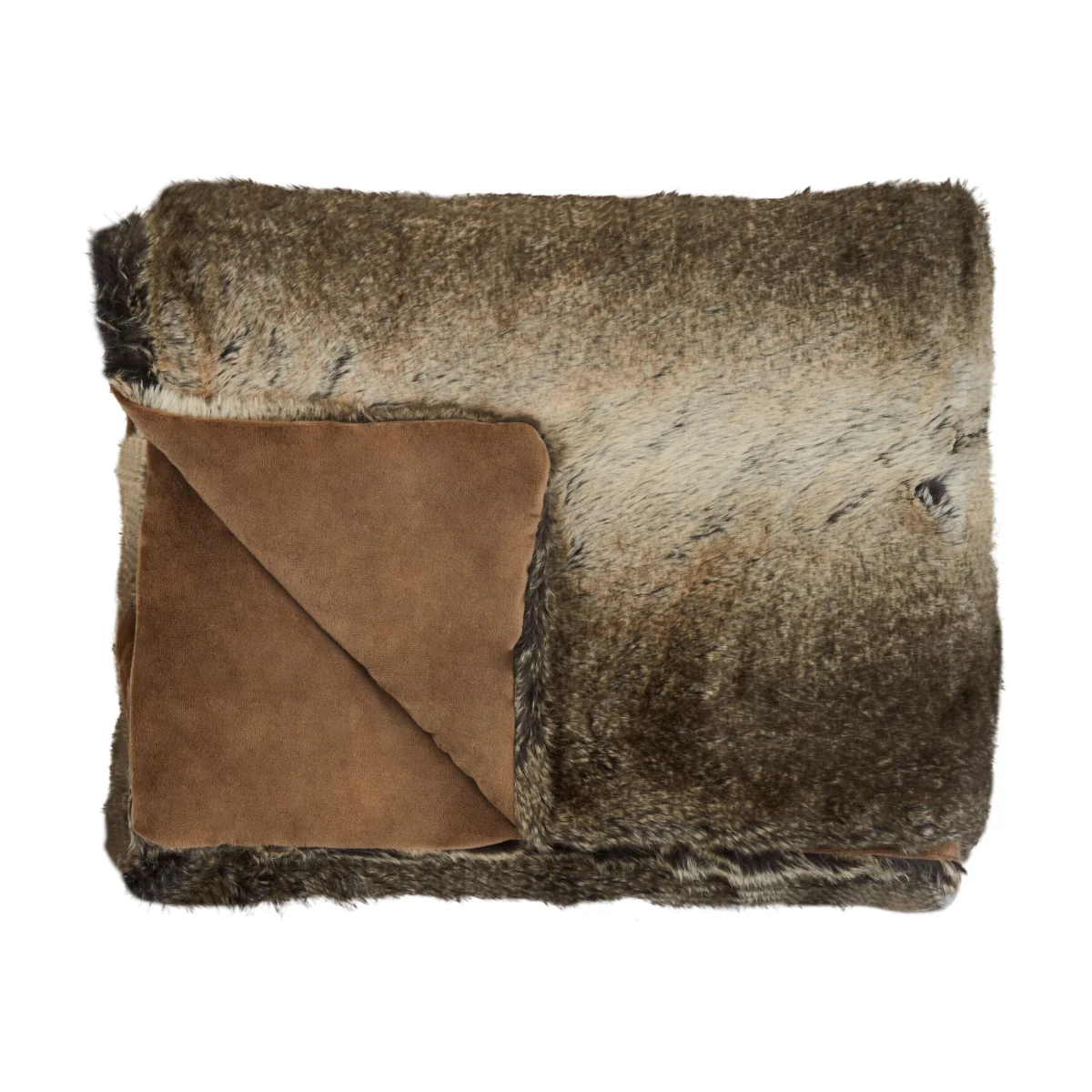Bosie Lamina Ombre Fur Throw – image 1