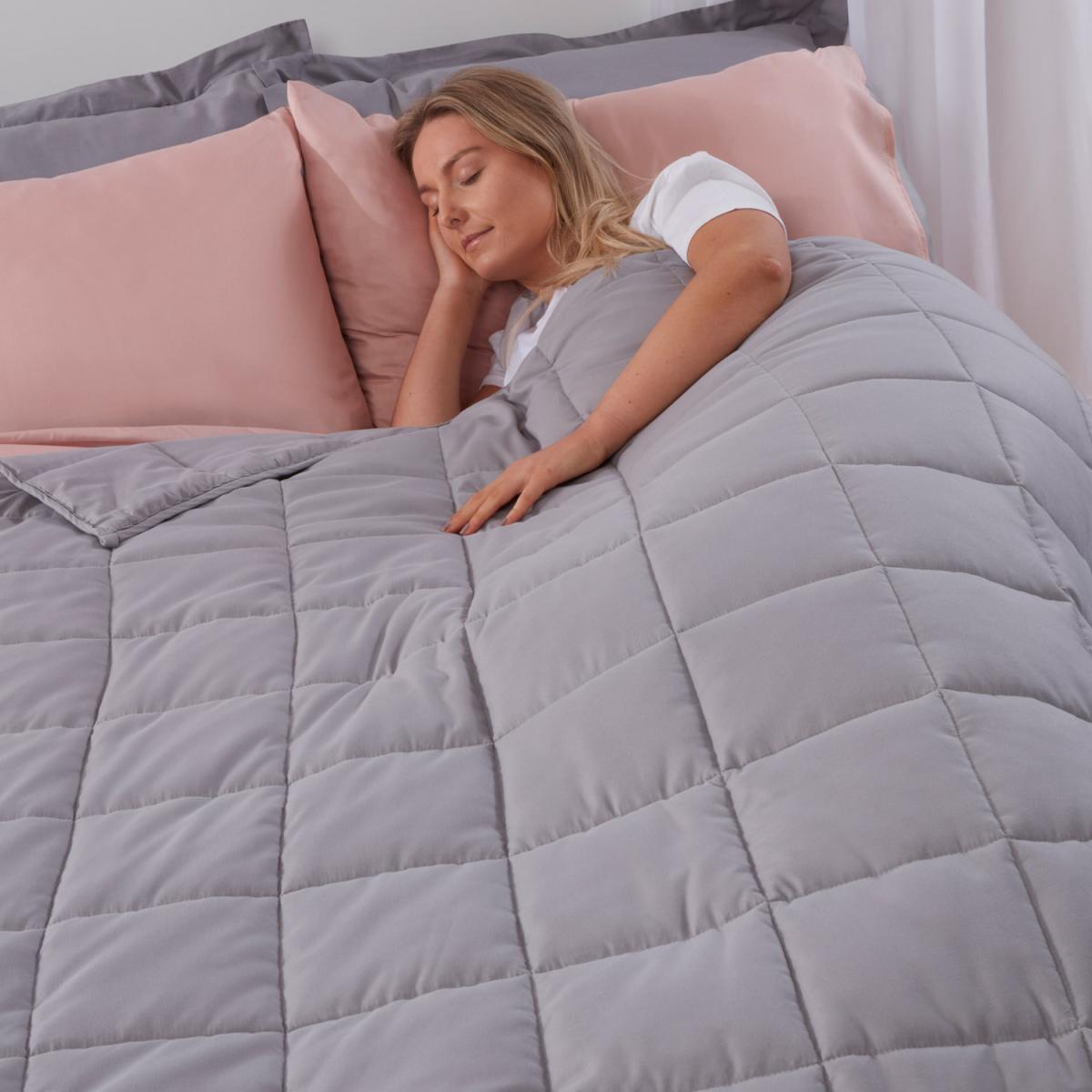Brentfords Weighted Blanket Sensory Sleep - White / 4-8kg – image 2