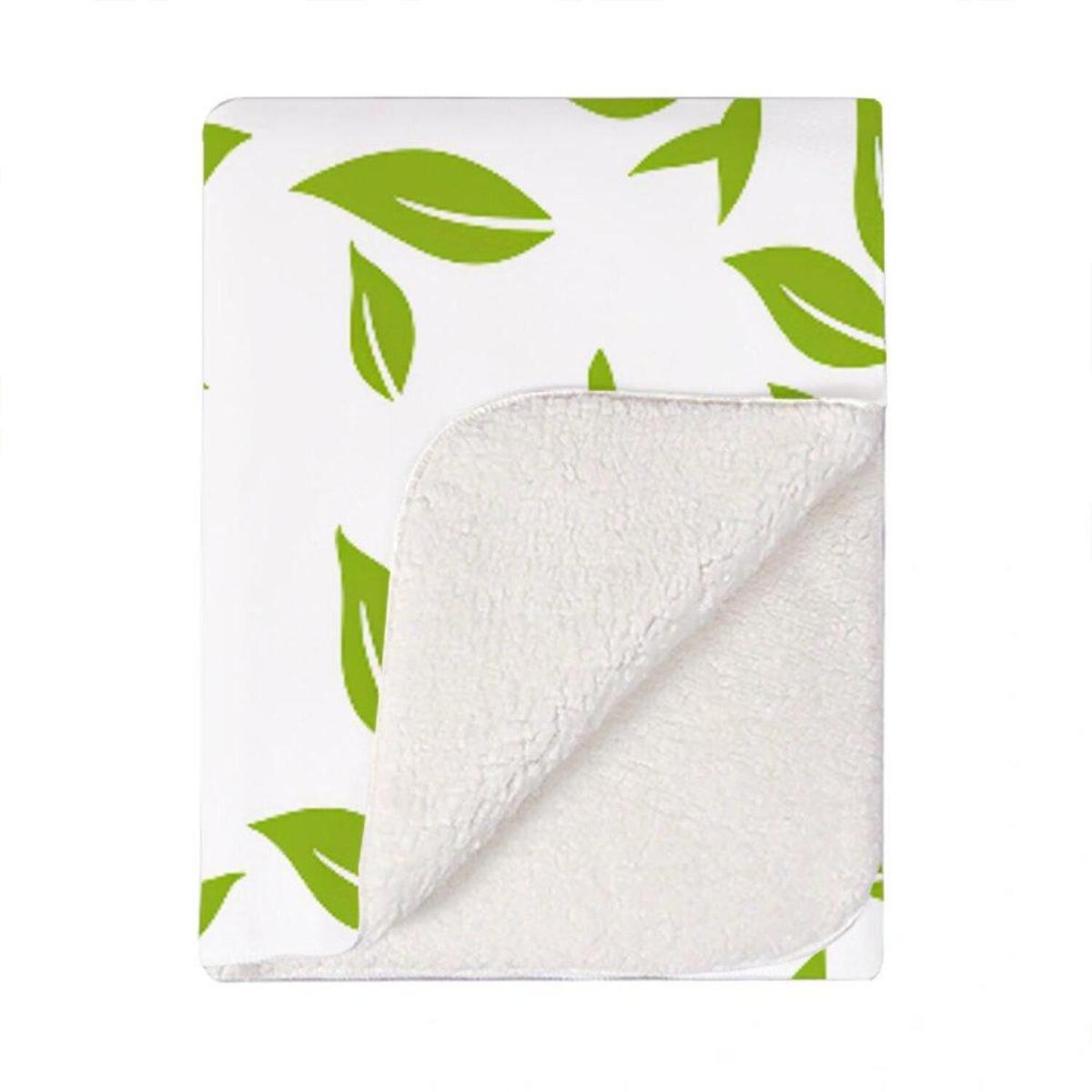 Green Spring Leaves Blanket - Green – image 2