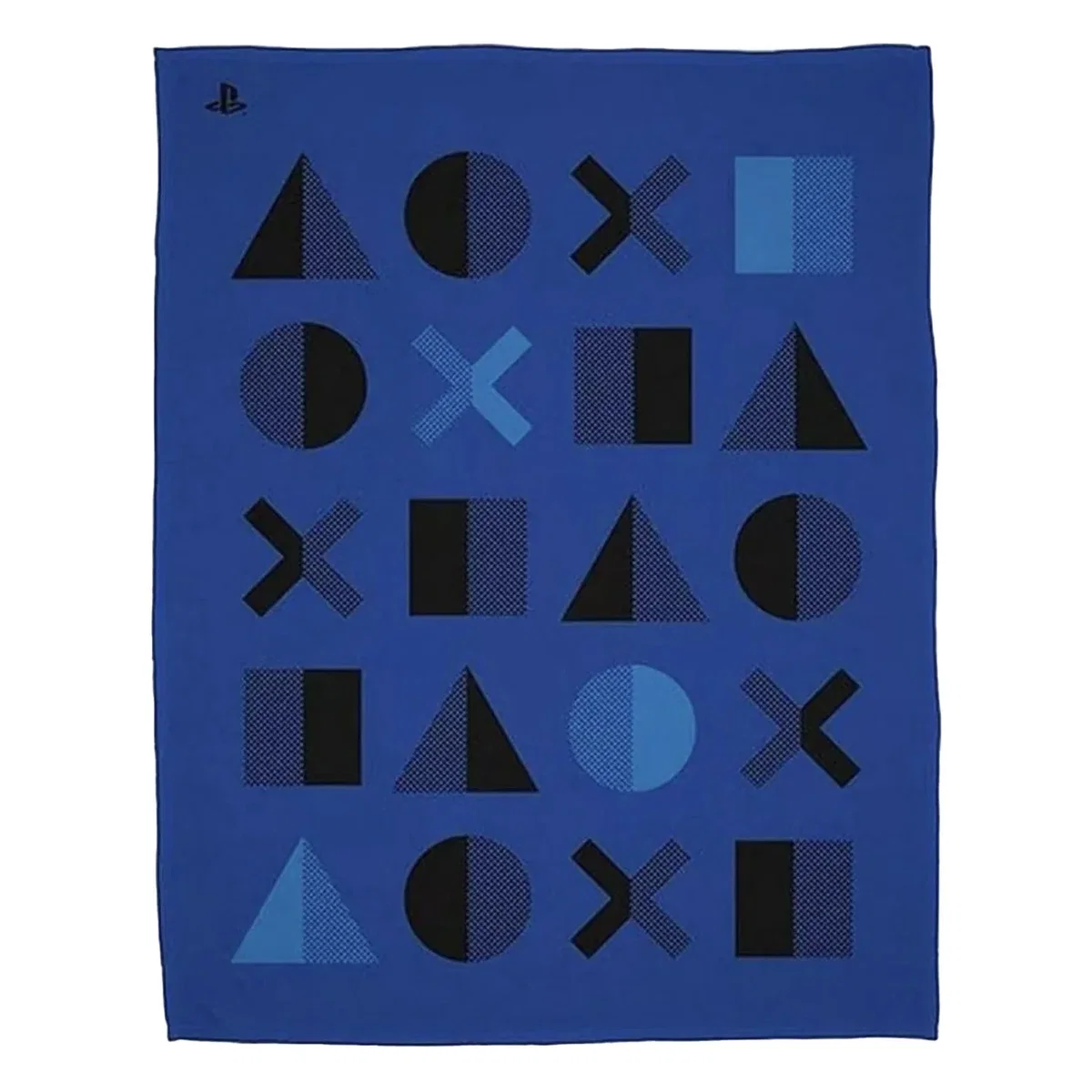 Playstation Fleece Dot Blanket - Royal Blue/Black – image 2