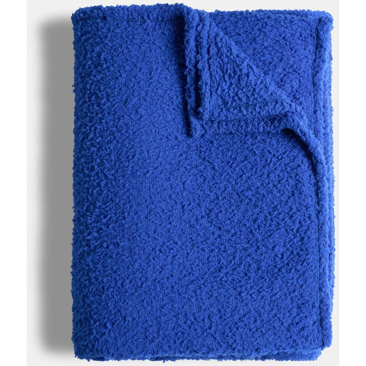 OHS Teddy Fleece Throw - Cobalt Blue / 200cm / 240cm – image 4