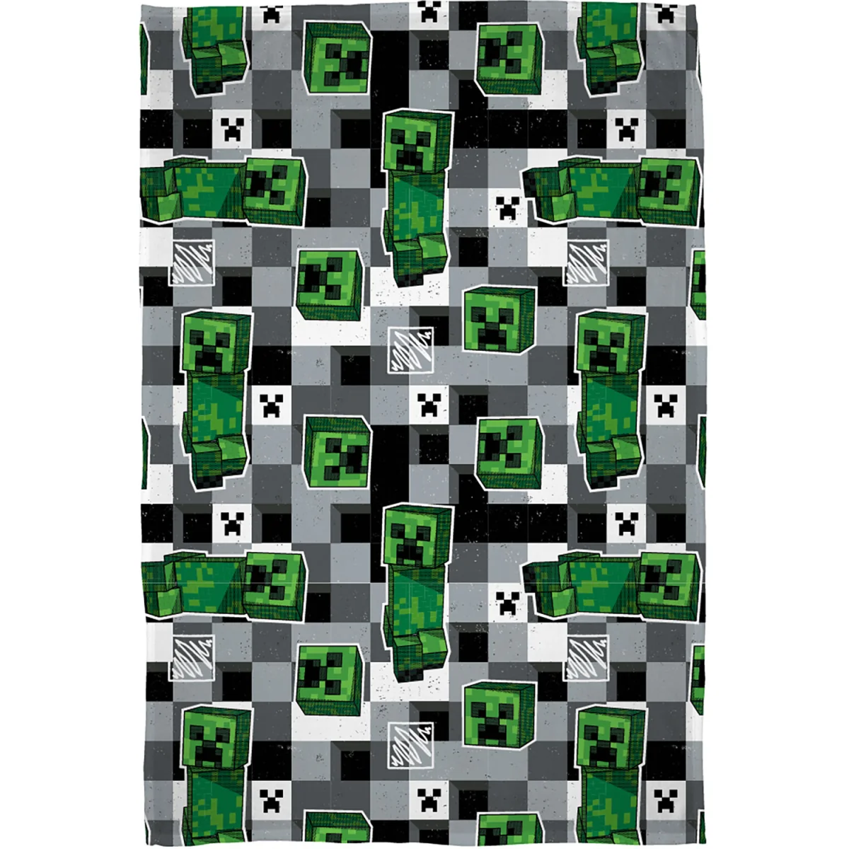 Minecraft Drawn Fleece Throw – image 2