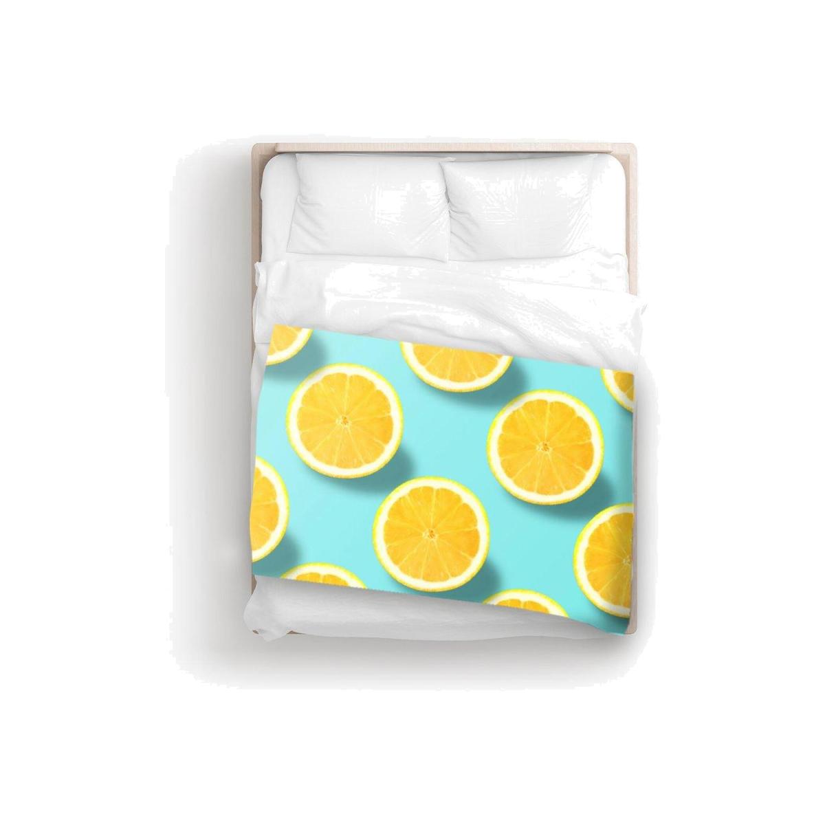 Fresh Lemons Blanket - Yellow