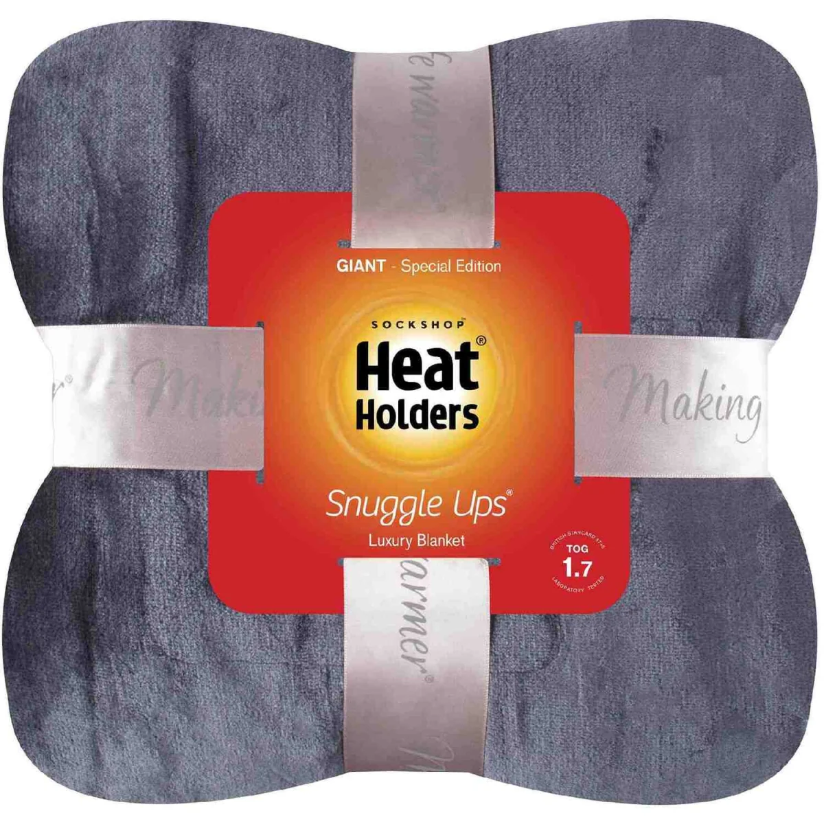 Extra Soft Fleece Thermal Giant Blanket - 270cm X 240cm - Ash – image 9