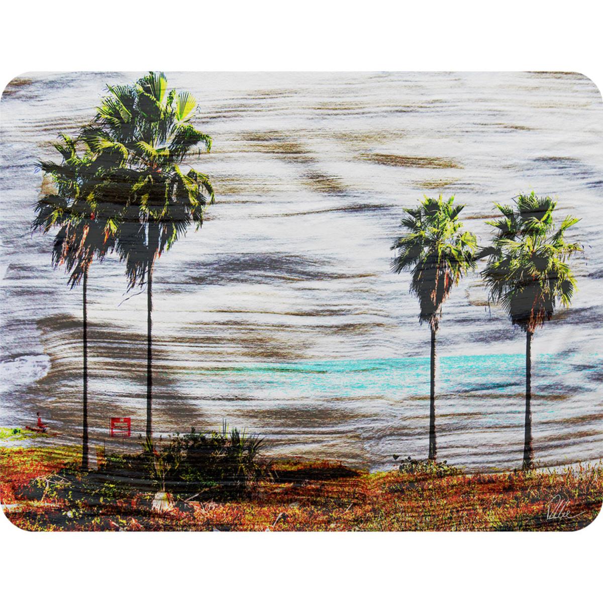 SB Palm Blanket - Blue – image 2