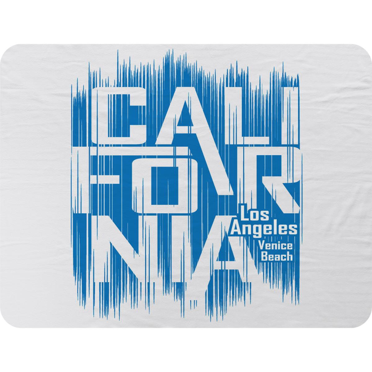 California Venice Beach Blanket - Blue – image 2
