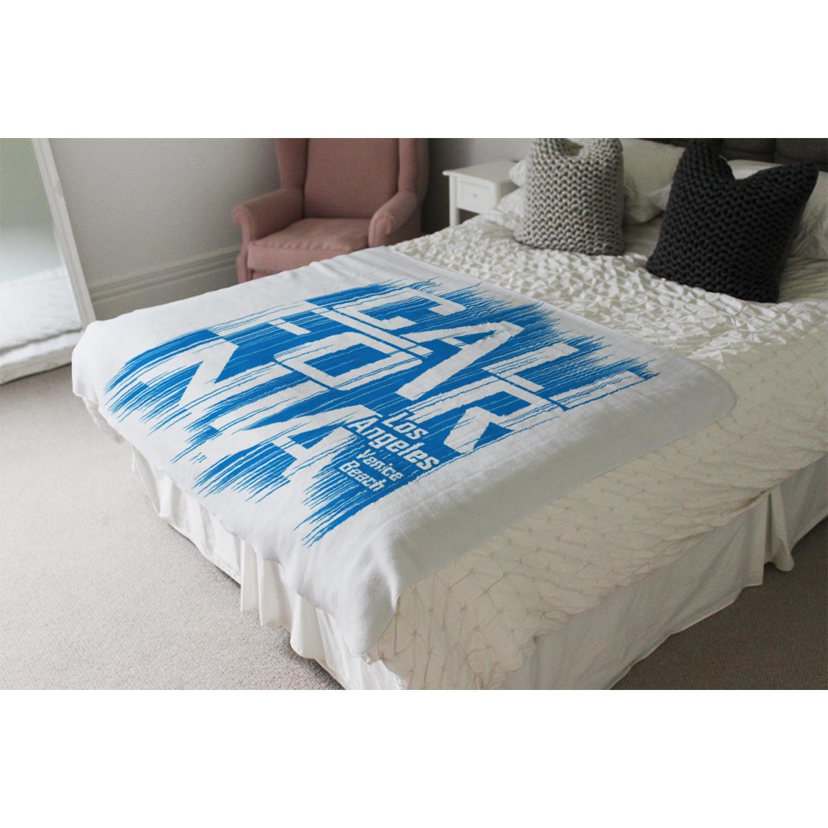 California Venice Beach Blanket - Blue – image 4