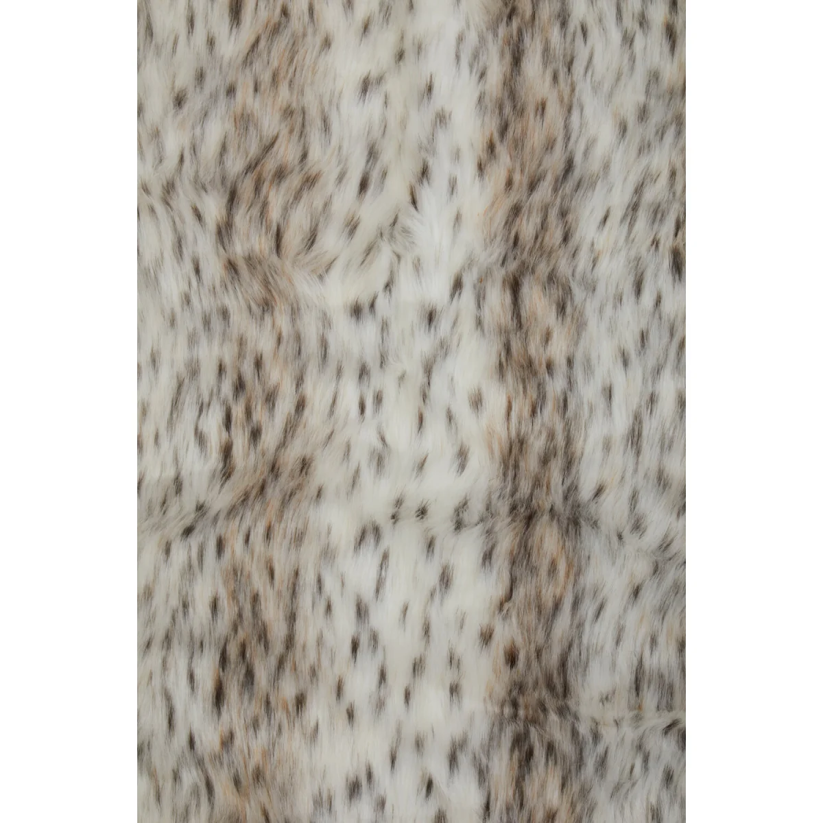 Bosie Lamina Animal Print Fur Throw - Natural – image 3