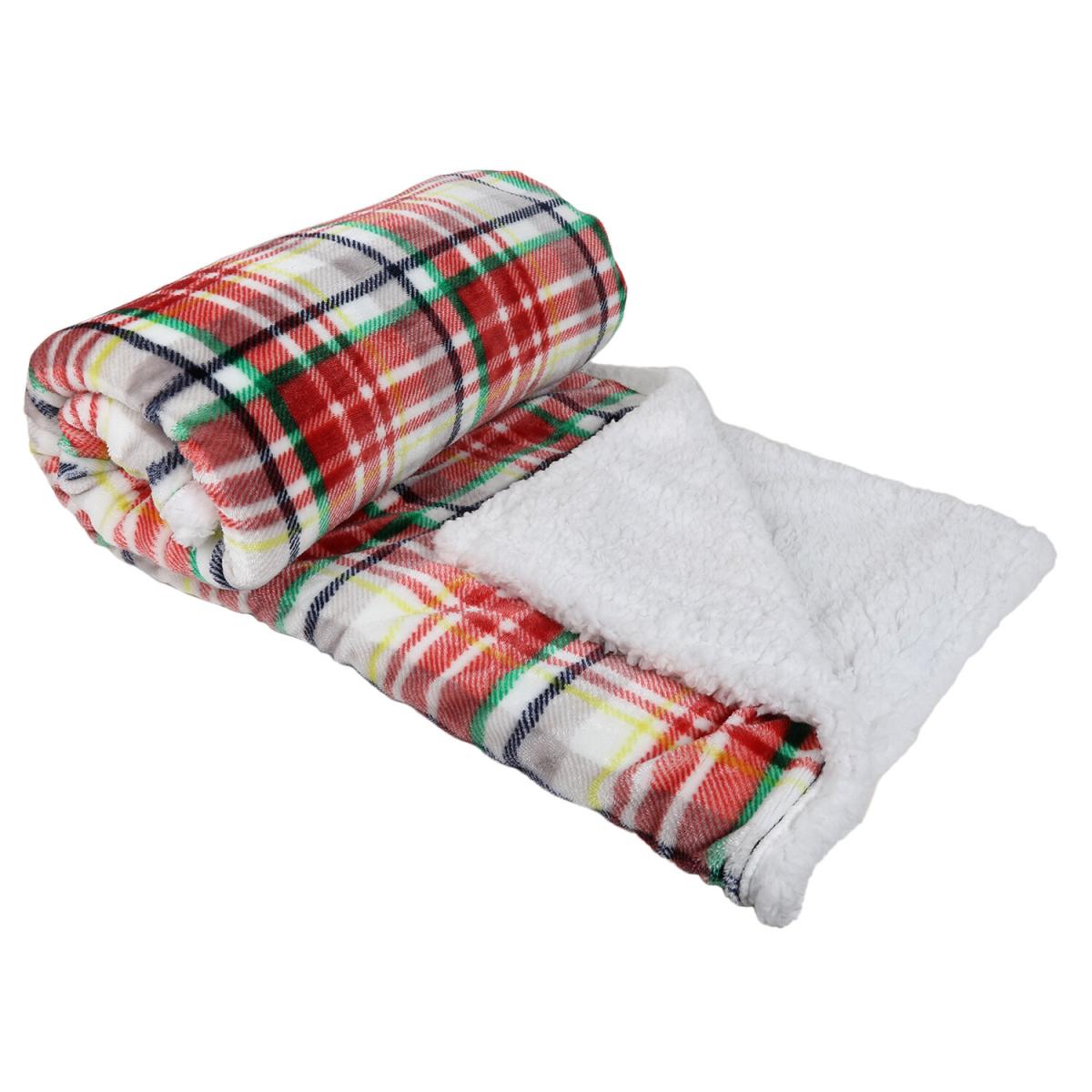 Divante Riley Sherpa Throw - Red – image 2