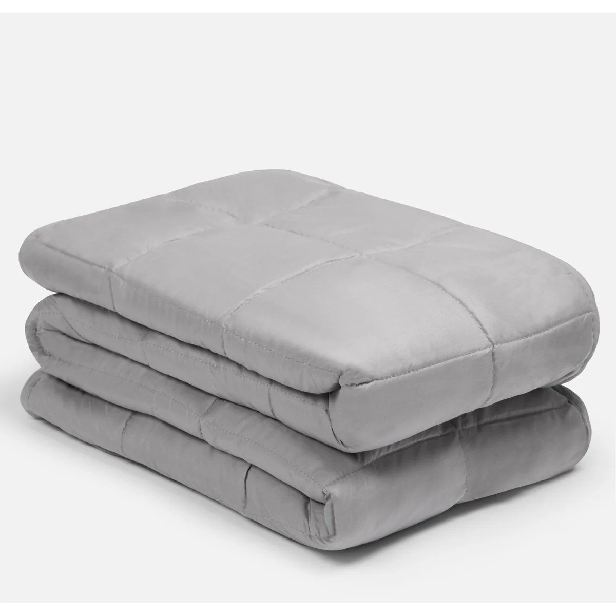 OHS Supersoft 10kg Weighted Blanket - Silver – image 4