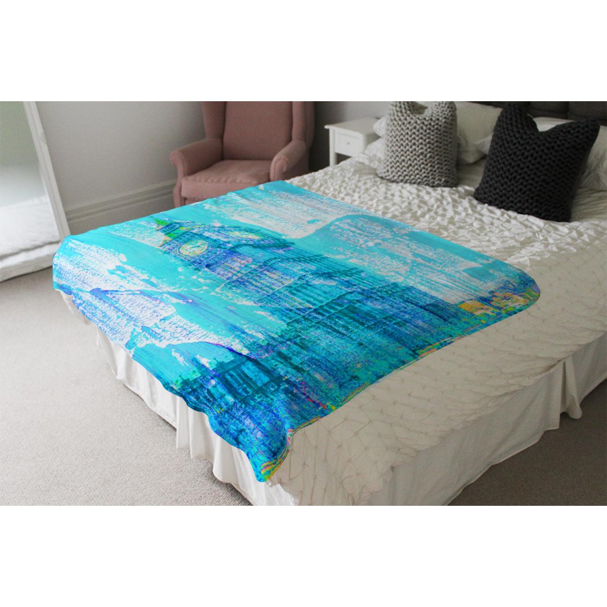 Crazy Blue Ben Blanket - Blue – image 4