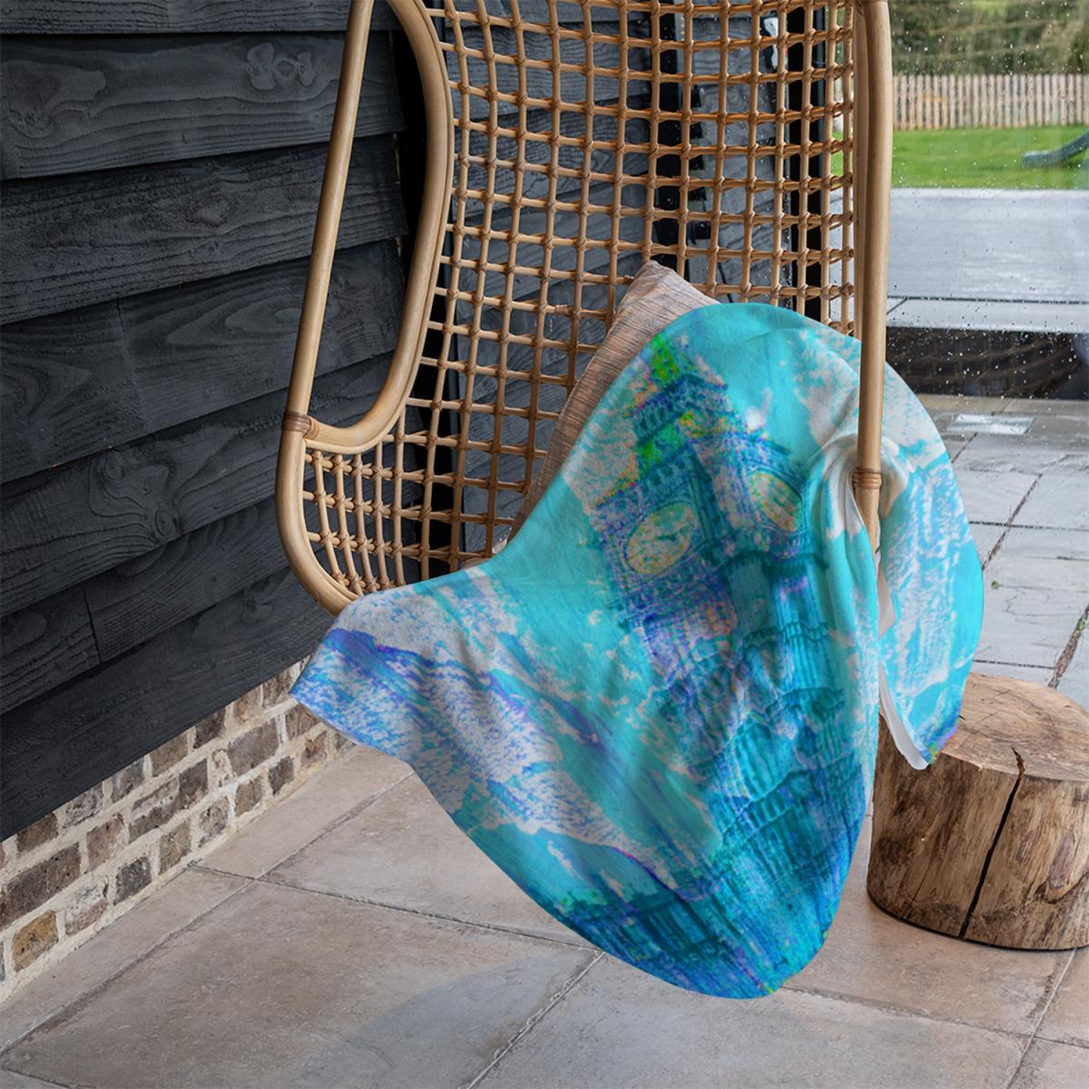 Crazy Blue Ben Blanket - Blue – image 1