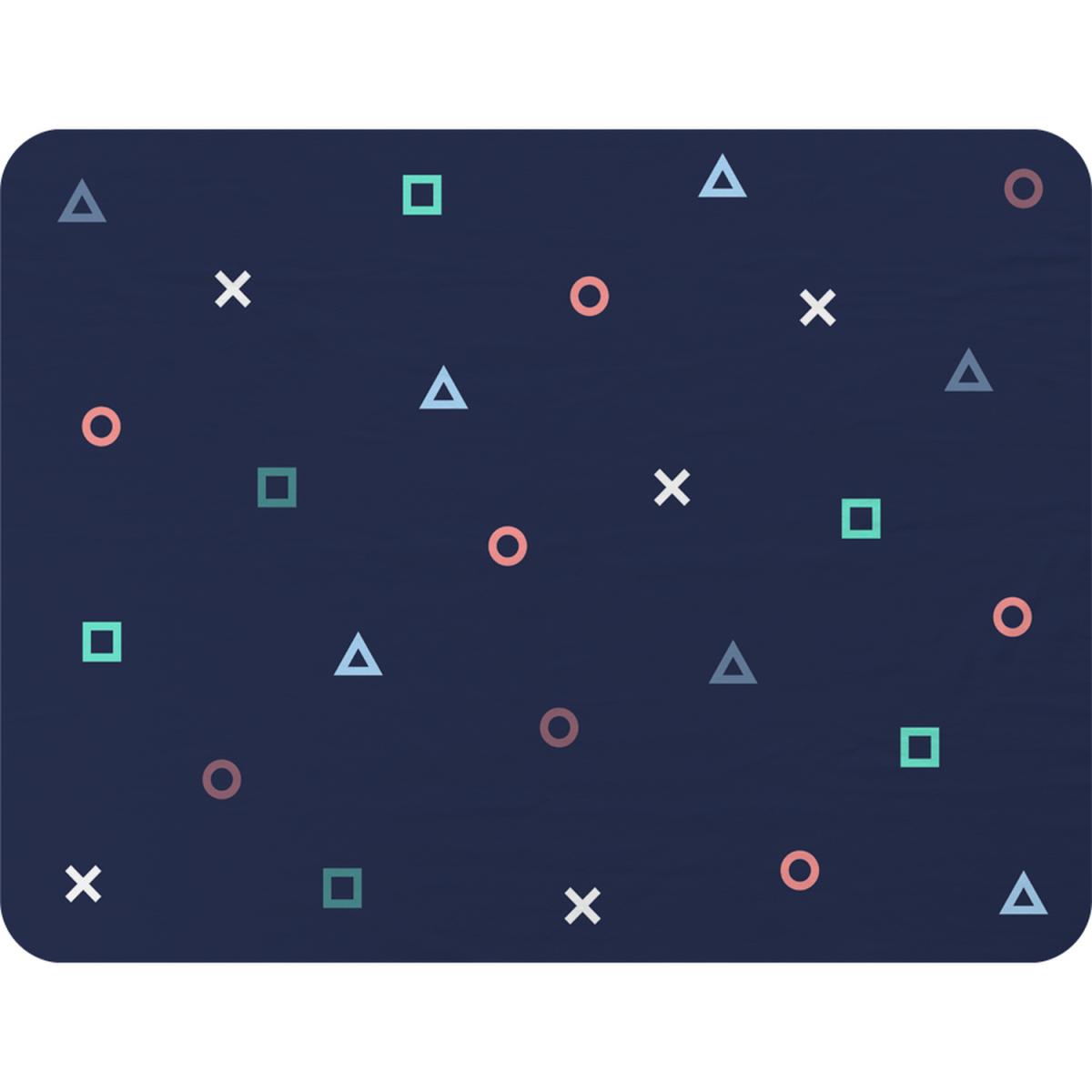Hipster Pattern Blanket - Blue – image 2
