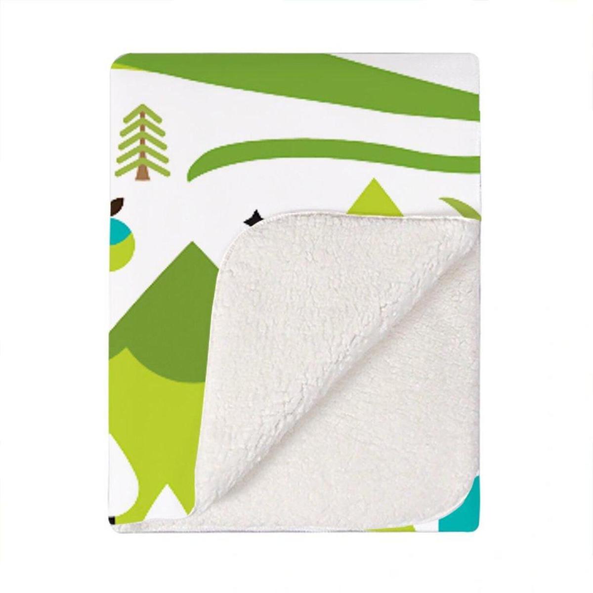 Baby Dinosaur Print Blanket - Green – image 2