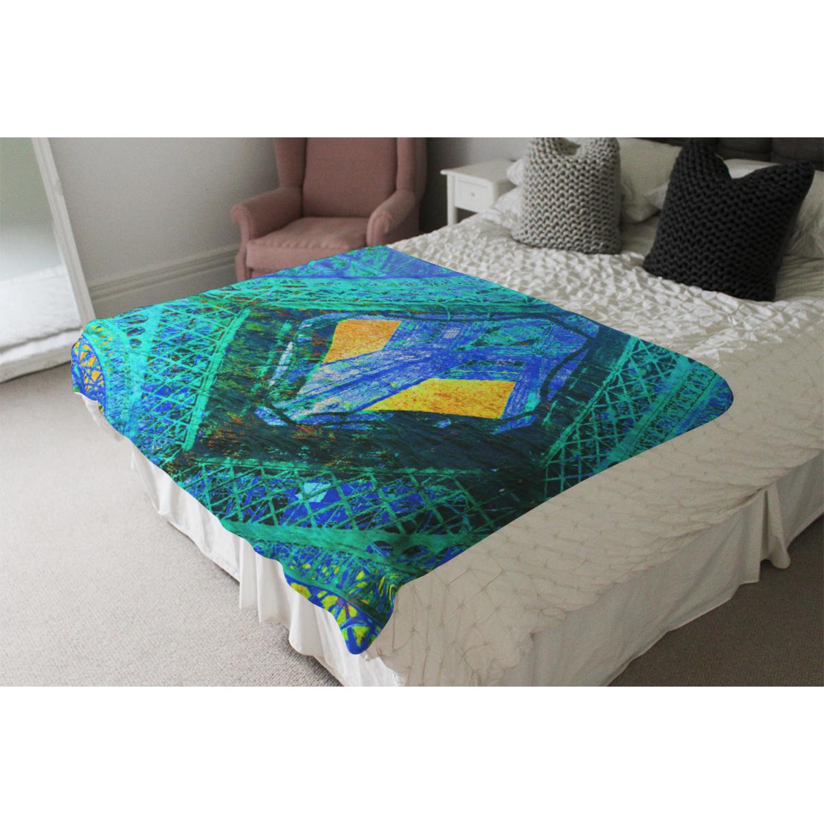 Looking Up Blanket - Blue – image 4