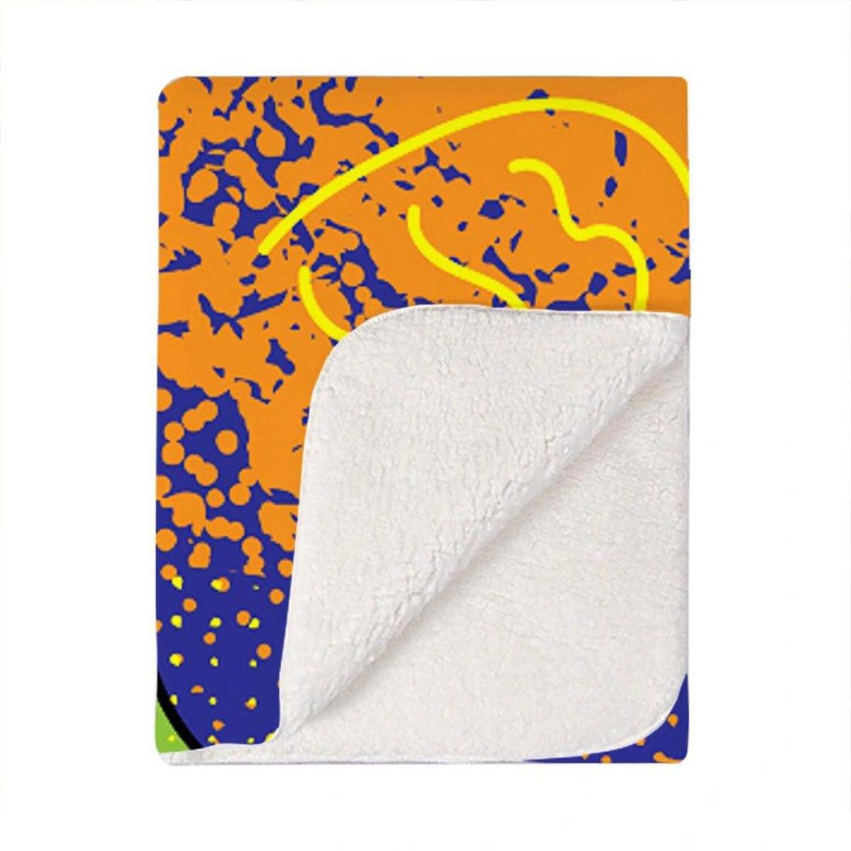 Bright Abstract Pattern Blanket - Red – image 2