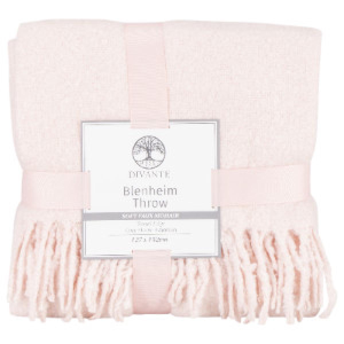 Blenheim Faux Mohair Throw - Mustard – image 3