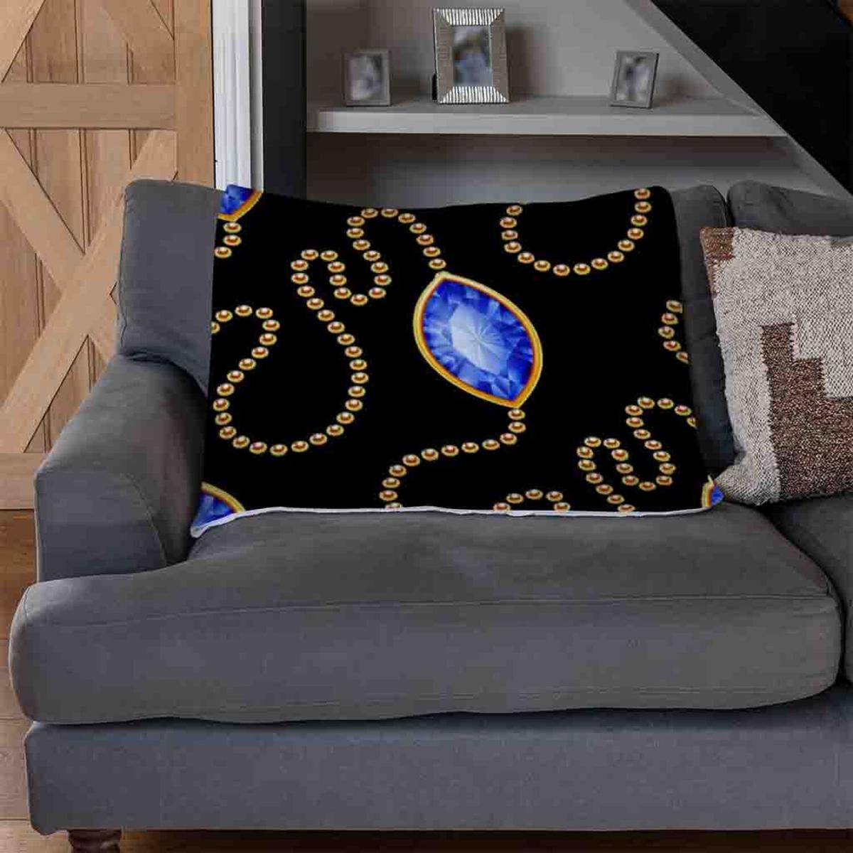 Diamond Necklaces Blanket - Blue – image 3