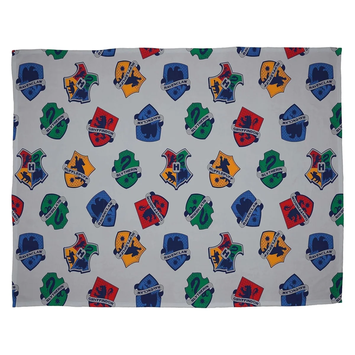 Harry Potter Fleece House Crests Blanket - Multicoloured – image 2
