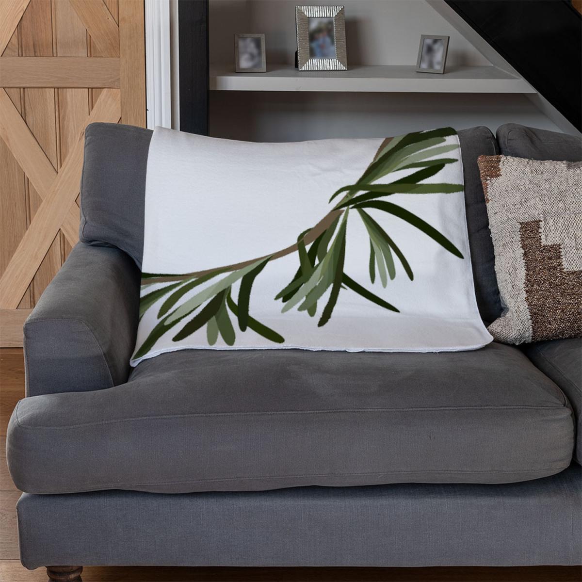 Natural Blanket - Green – image 3