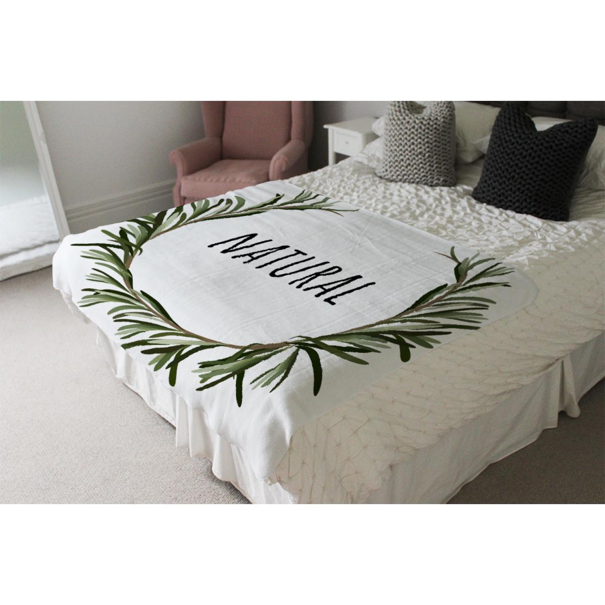 Natural Blanket - Green – image 4