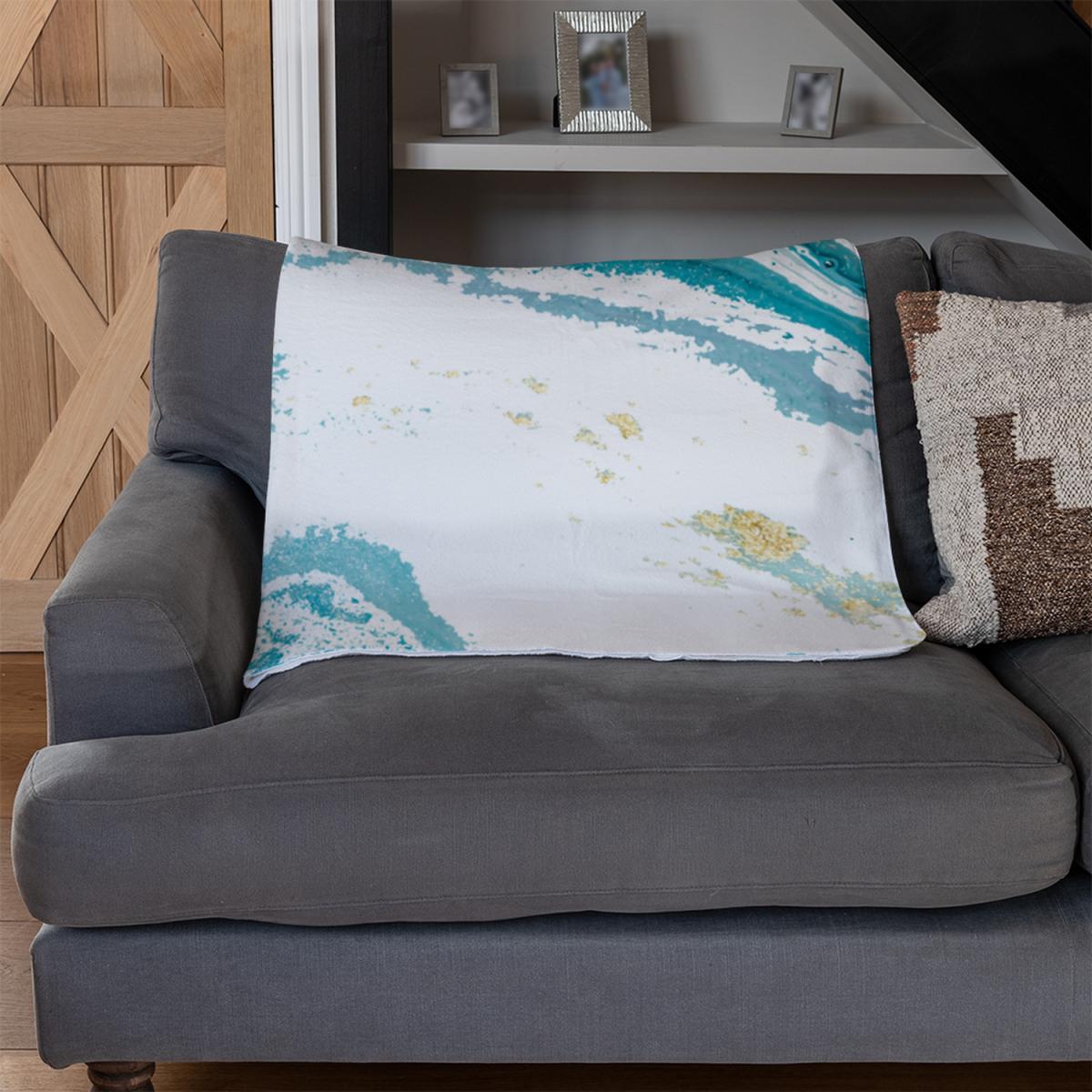 Marble In Blue Blanket - Blue – image 3