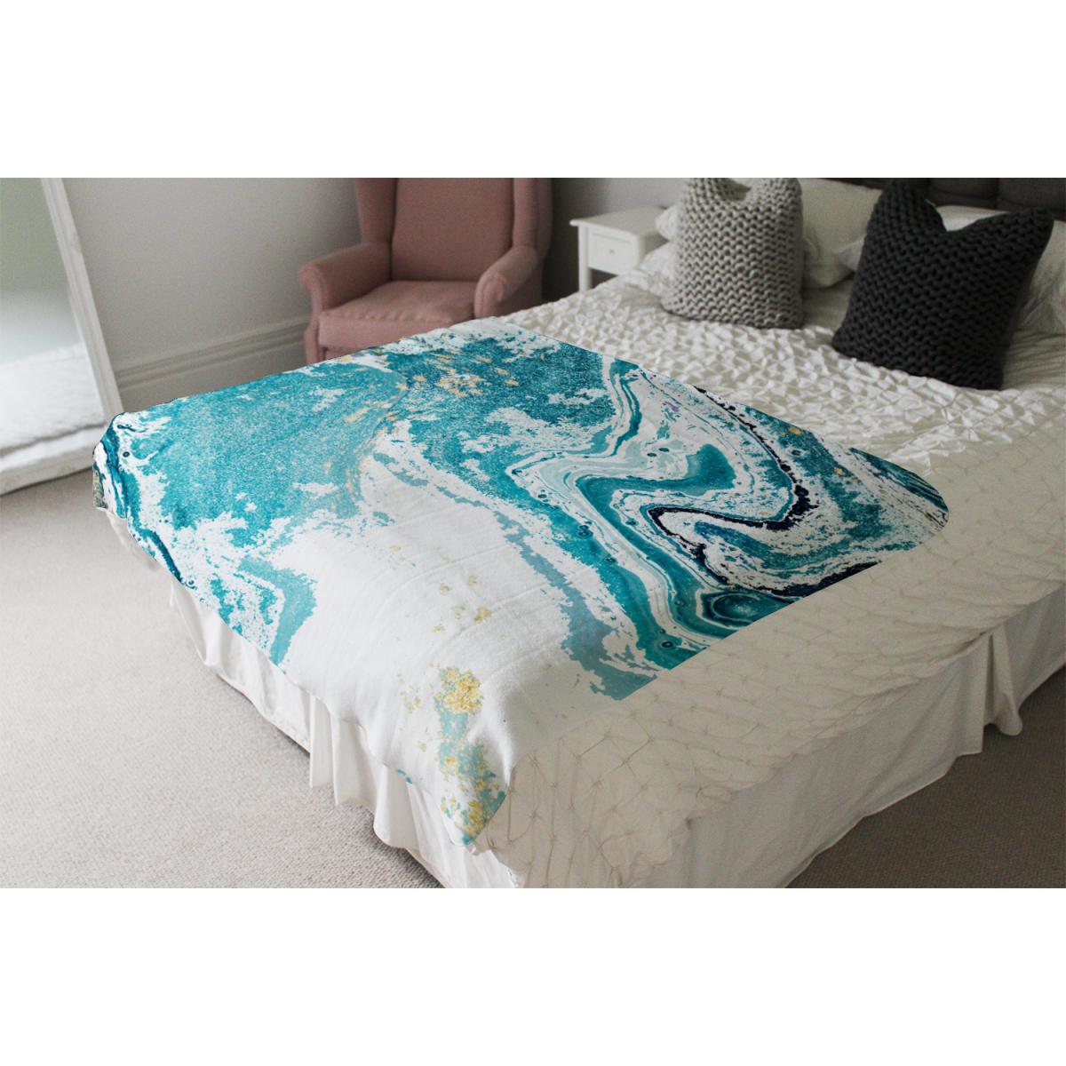 Marble In Blue Blanket - Blue – image 4