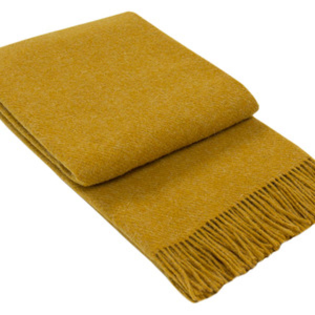 Brighton 100% New Zealand Wool Throw - Emerald – image 2