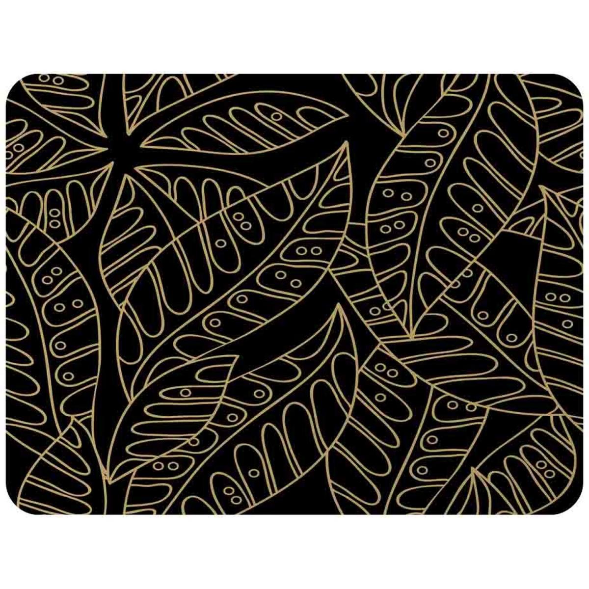 Lined Flower Print Blanket - Black – image 2