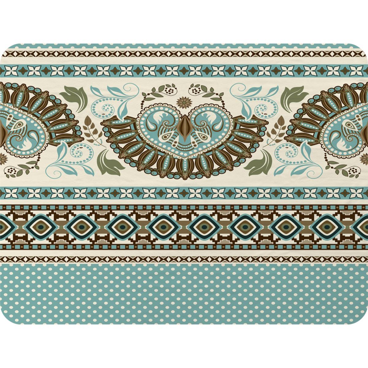 Egyptian Greek Roman Style Blanket - Green – image 2