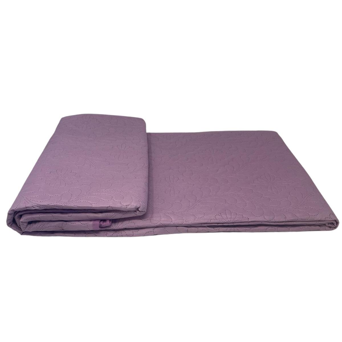 Ultrasonic Plain Bedspread Throw - Mint – image 11