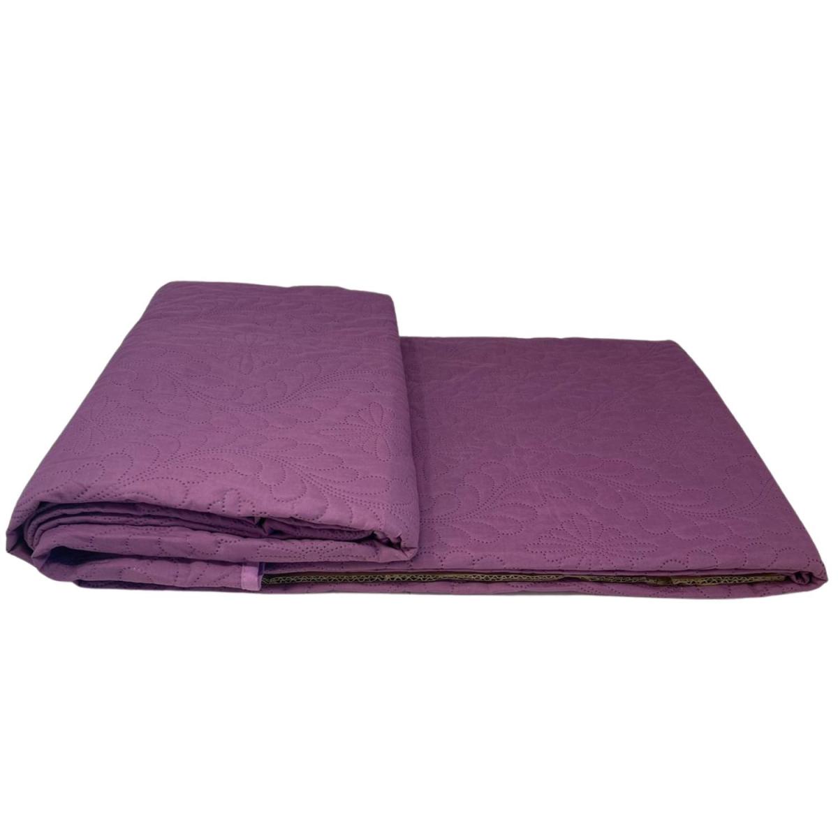Ultrasonic Plain Bedspread Throw - Mint – image 4