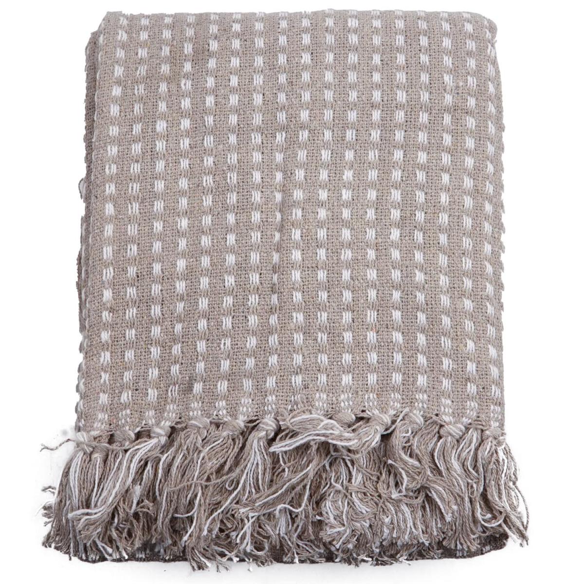 Raffles Cotton Linen Throw – image 3