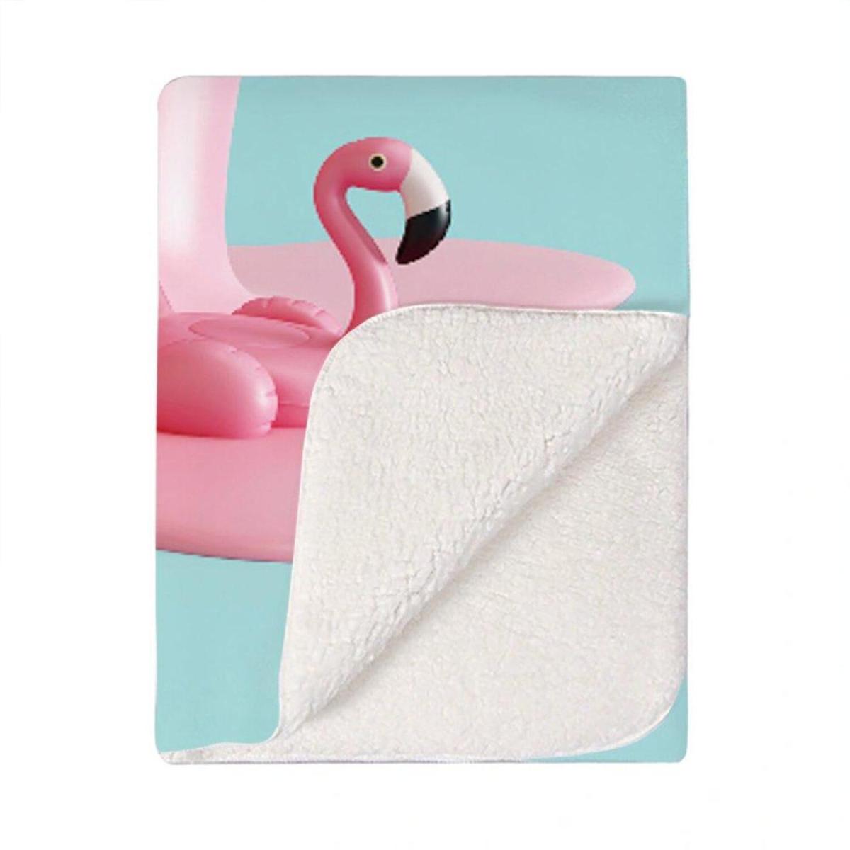 Flamingo Ice Cream Blanket - Pink – image 2