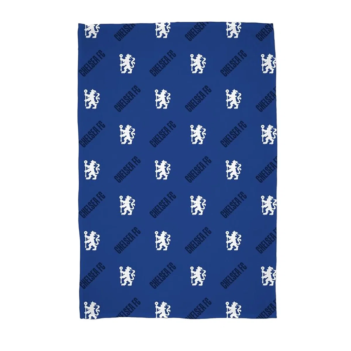 Chelsea FC Fleece Geometric Blanket - Blue – image 2