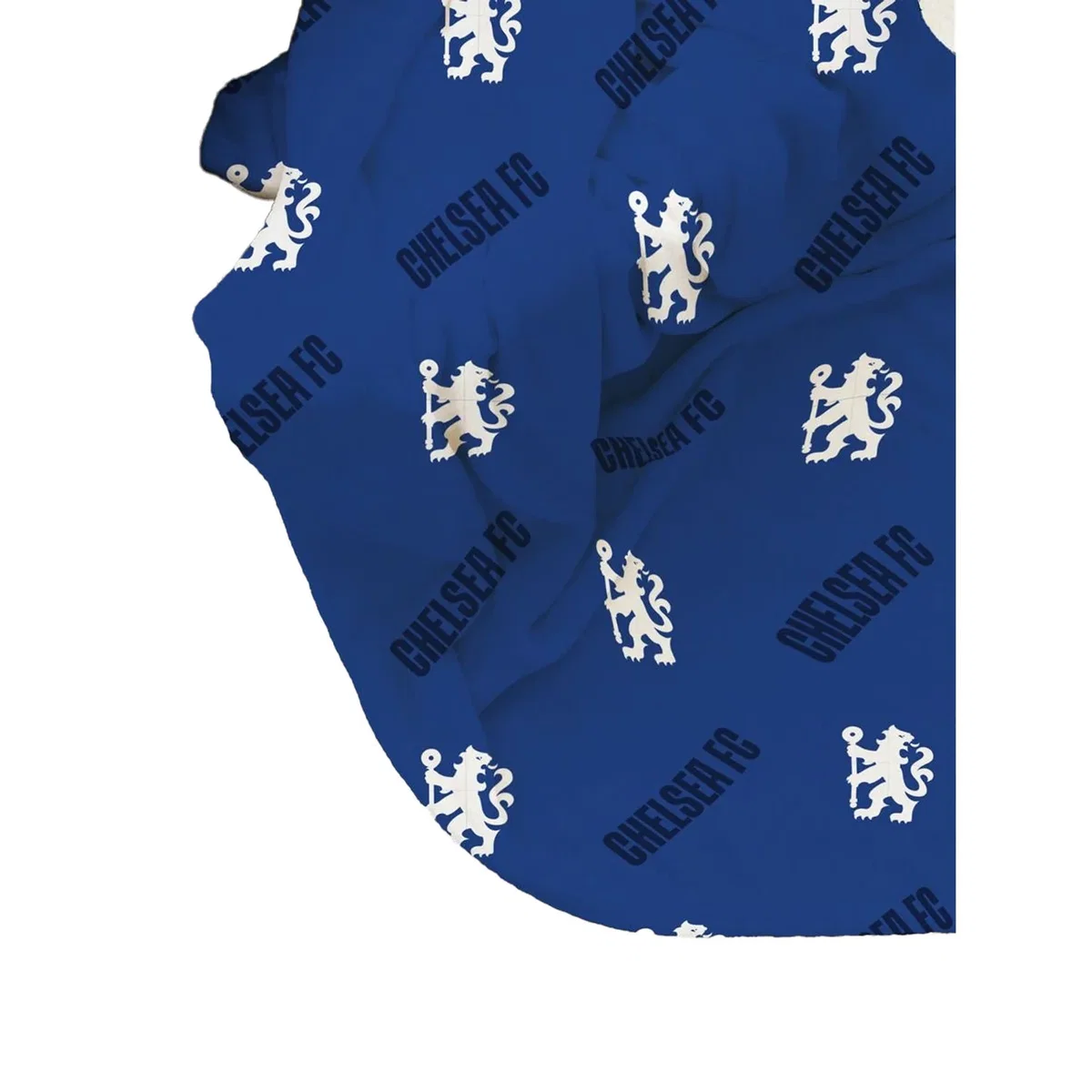Chelsea FC Fleece Geometric Blanket - Blue – image 3