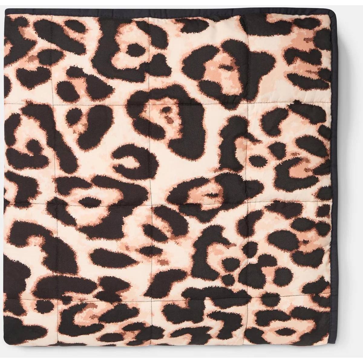 OHS Leopard Print Supersoft Weighted Blanket - Natural – image 3