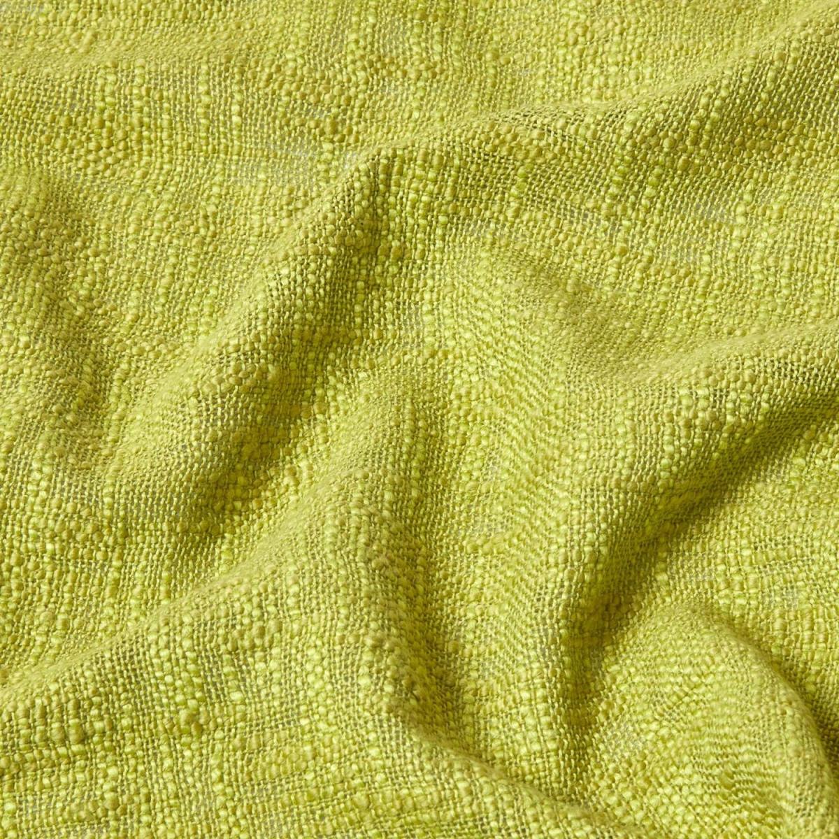 Nirvana Slub Cotton Lime Green Throw - Lime – image 4