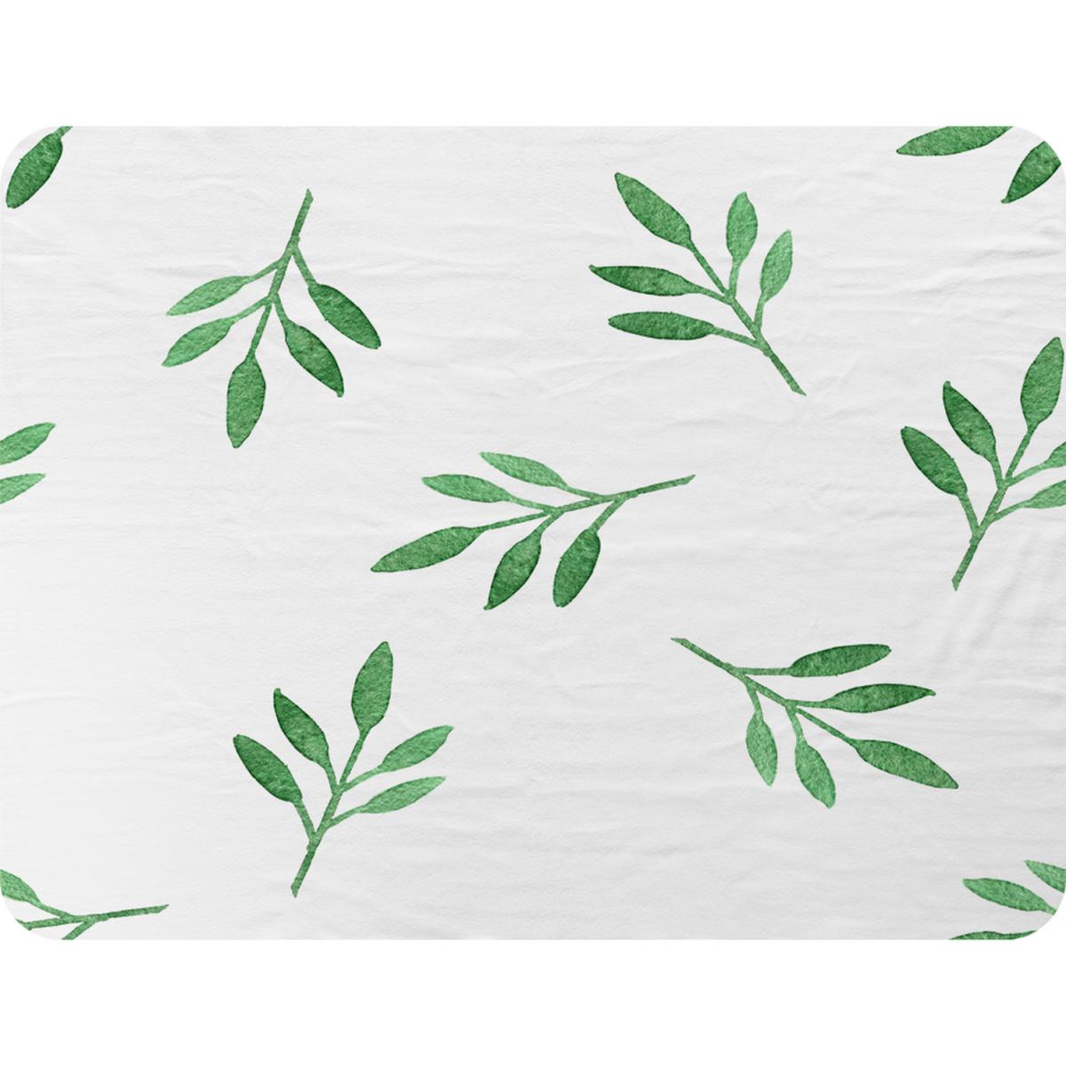 Green Leaf Blanket - Green – image 2