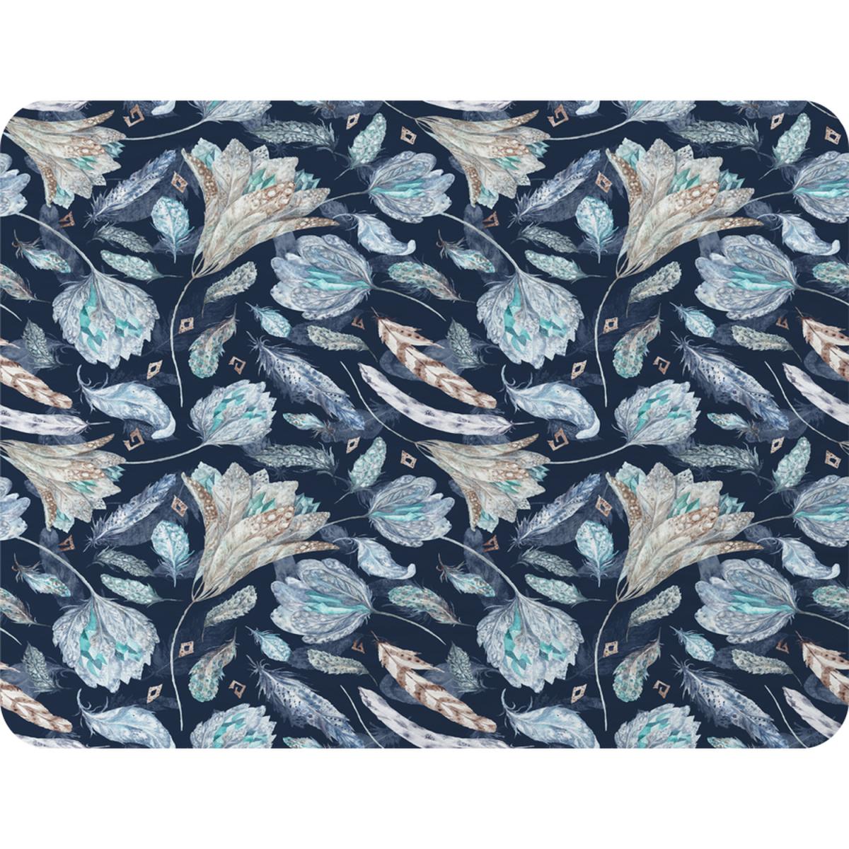 Boho Chic Indigo Pattern Blanket - Blue – image 4