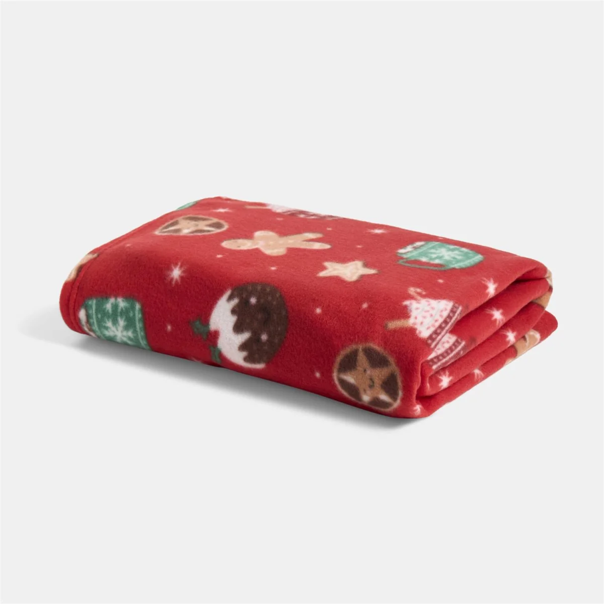 OHS Polar Fleece Throw - Red – image 4