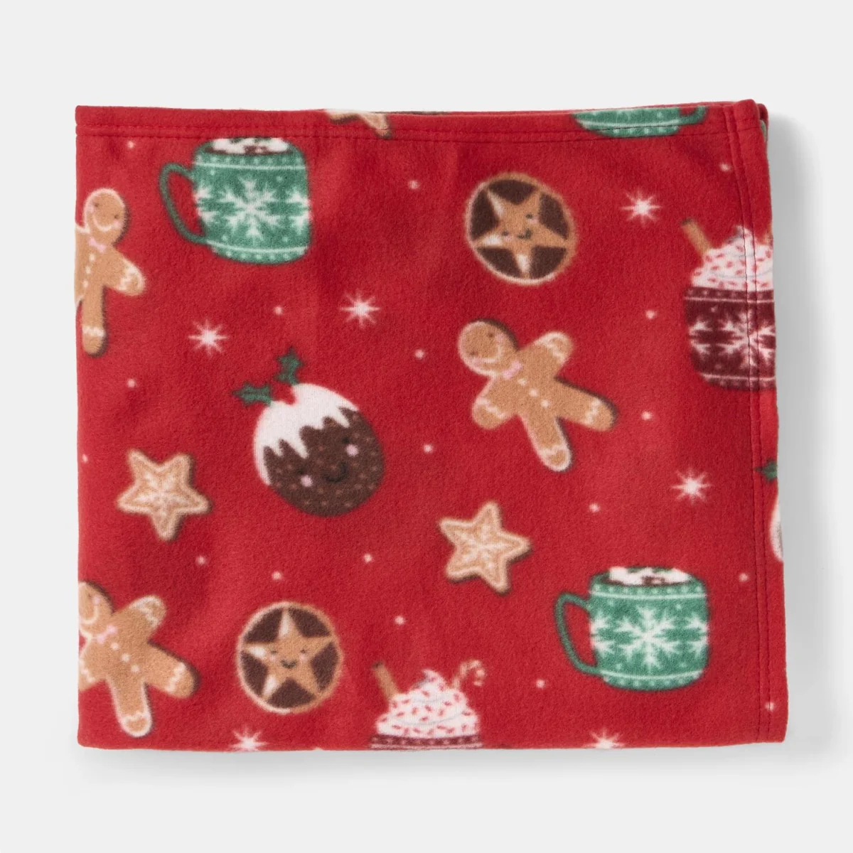 OHS Polar Fleece Throw - Red – image 1
