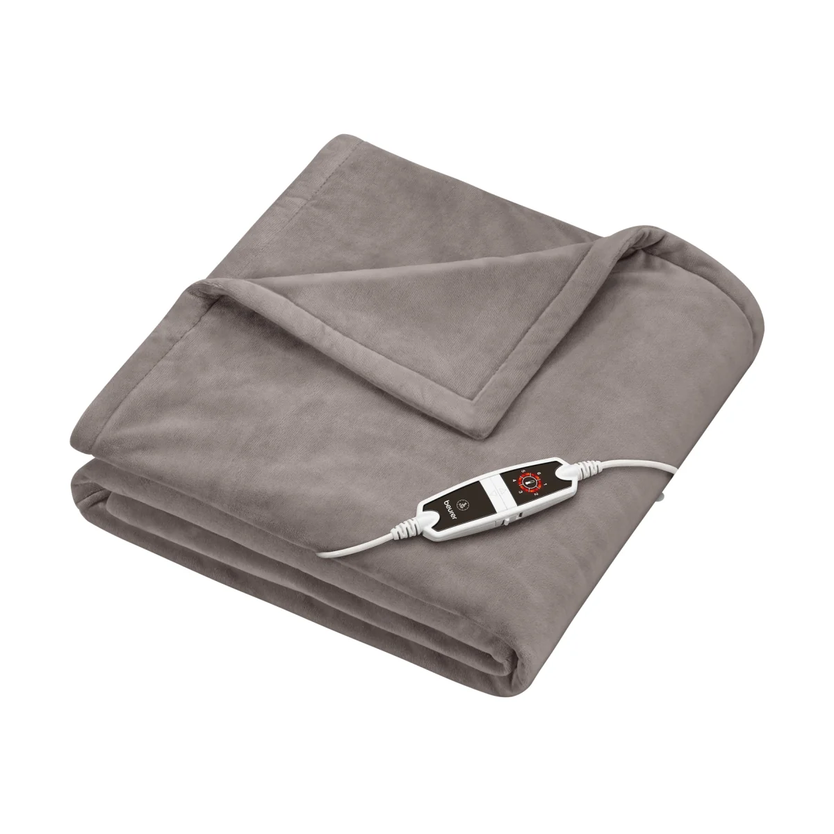 Beurer XXL Heated Throw with 6 Temperature Settings Taupe - brown – image 1