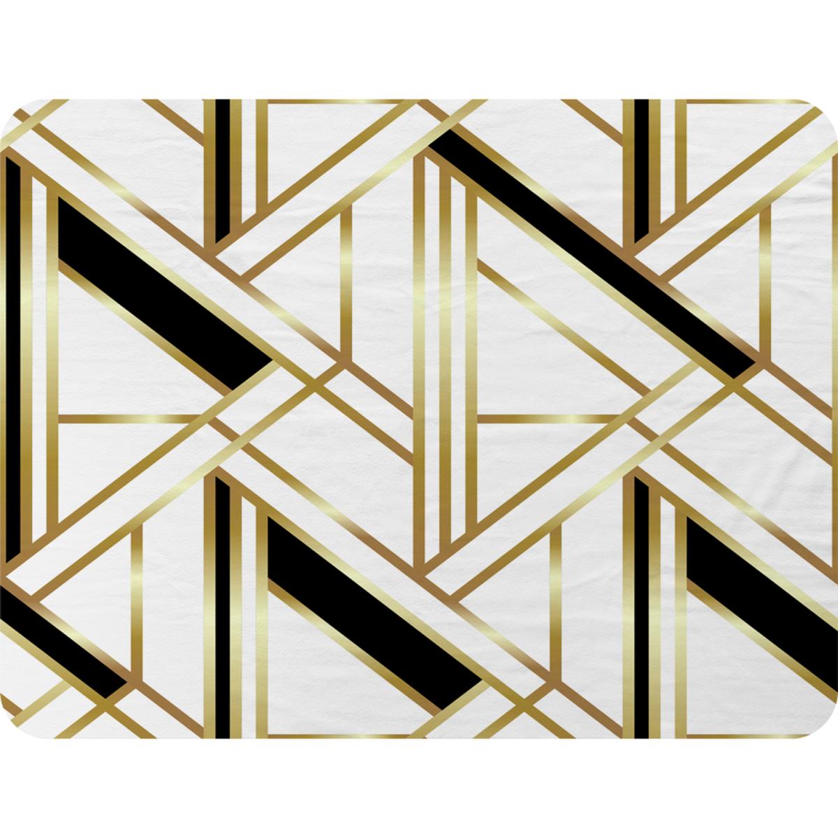 Golden Art Deco Blanket - Gold – image 2