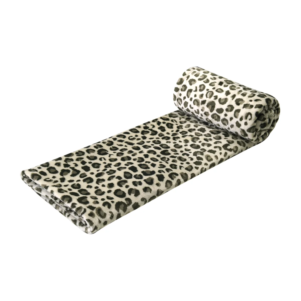 Leopard Print Electric Heated Throw – image 1