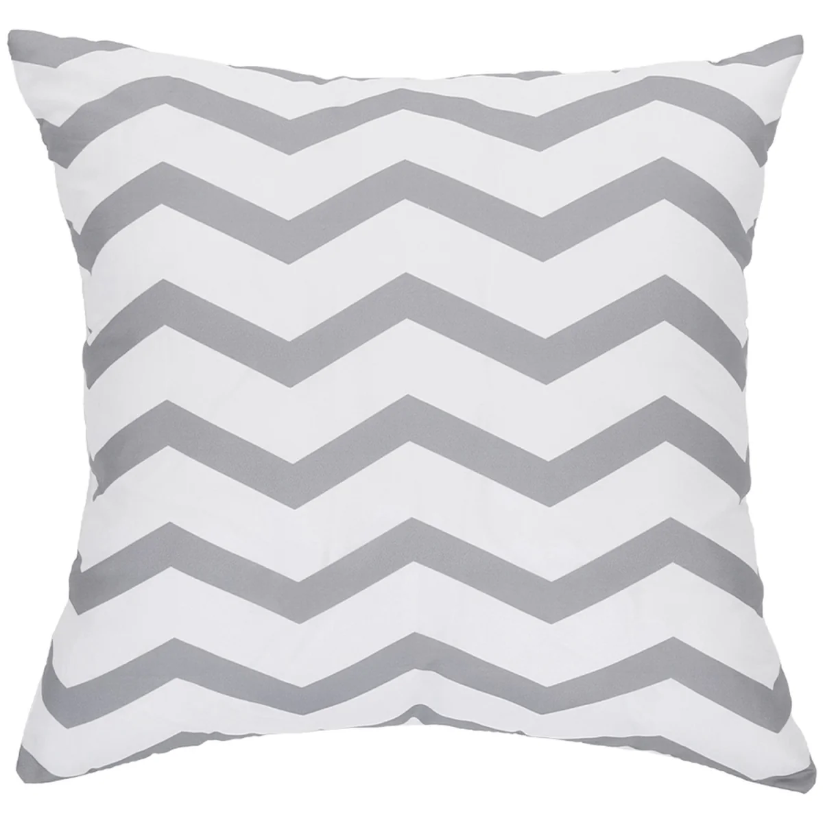 Set of 6 Geometric Throw Pillow Covers 45 x 45cm - Light Grey – image 4