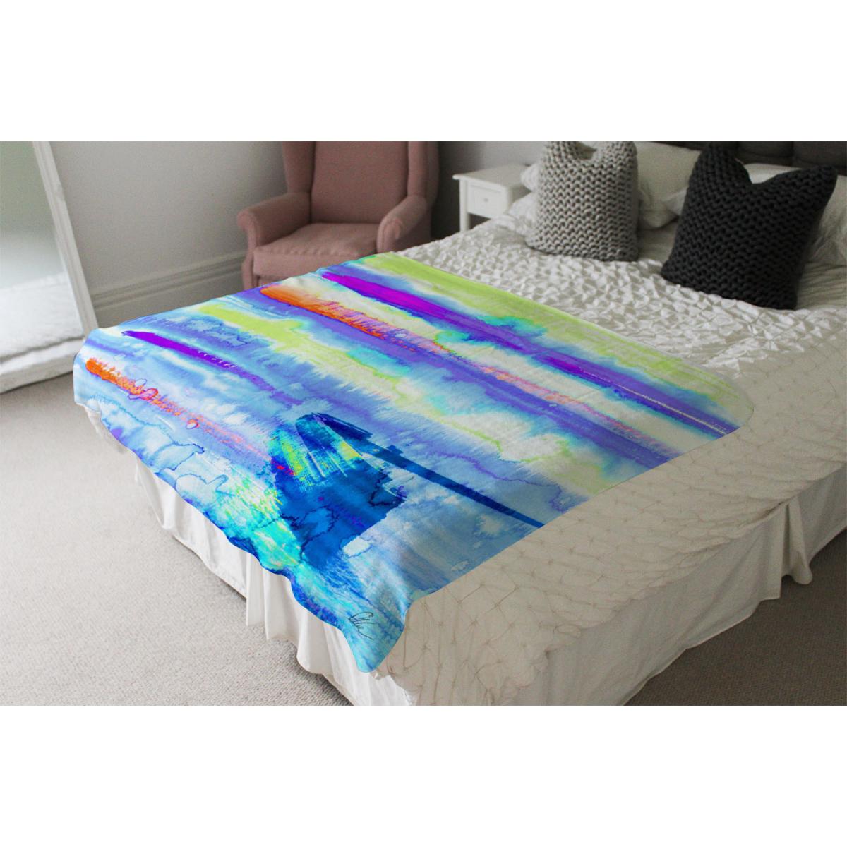 Dover Entrance Blanket - Blue – image 4