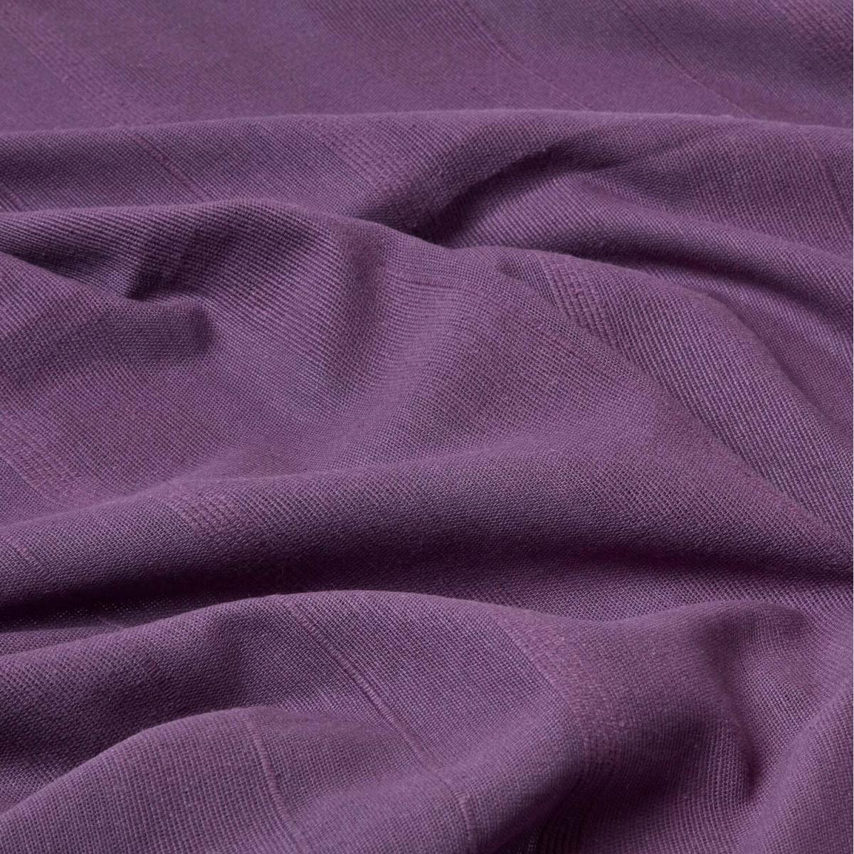 Cotton Rajput Ribbed Purple Throw - Purple / Medium – image 4