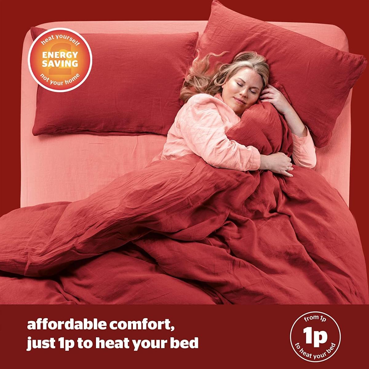 Comfort Control Electric Blanket - White / Single – image 2